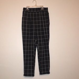 Grid patterned pants, urban planet